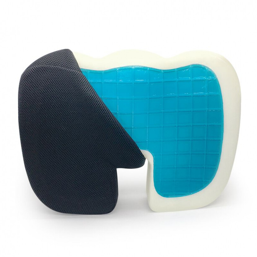 Antidekubitní podsedák s gelovým povrchem - tmavě šedý