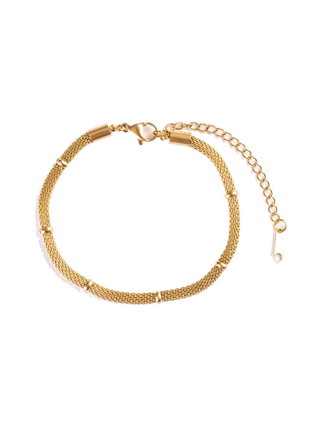 Emily Westwood Originální pozlacený náramek z oceli EWB250226G