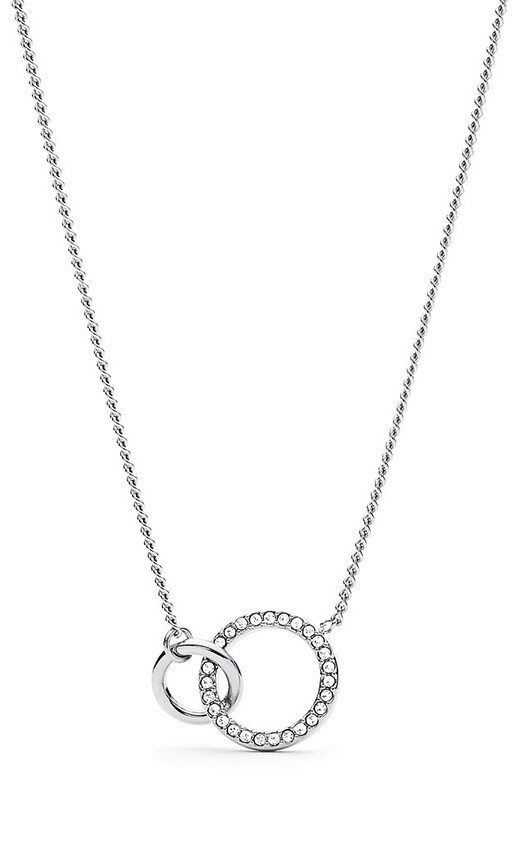 Fossil Elegantní dámský náhrdelník s krystaly JOF00643040