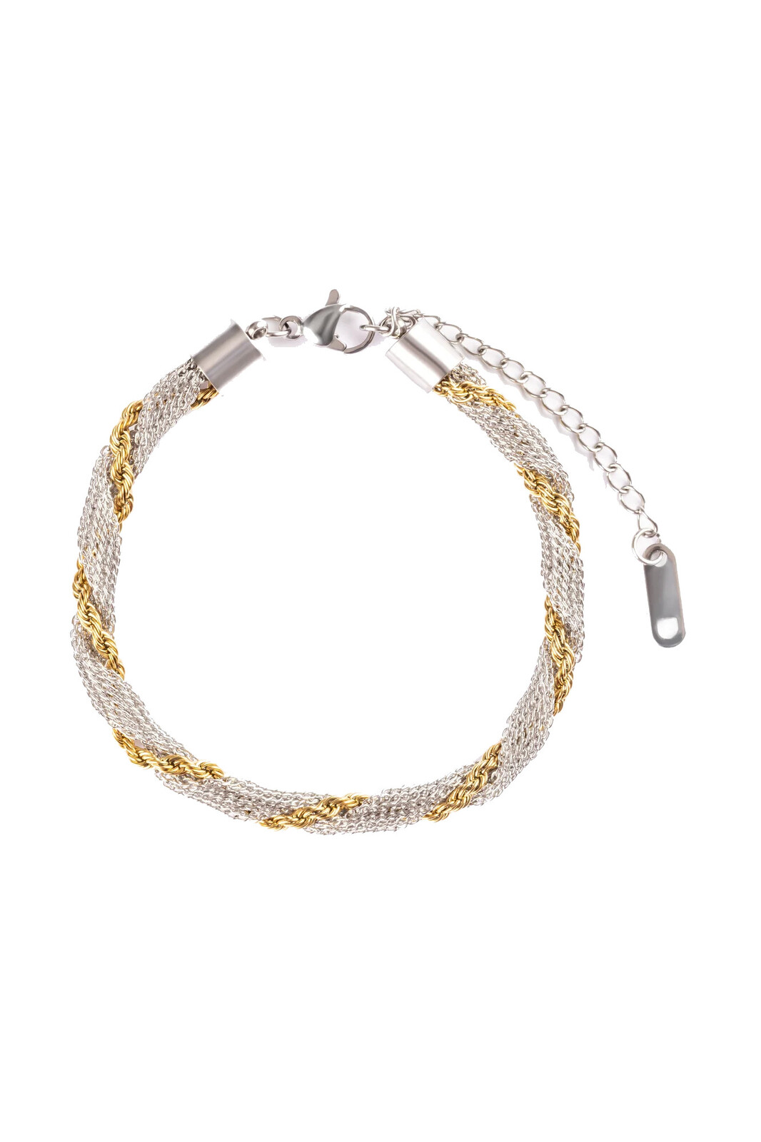 Marc Malone Bicolor řetízkový náramek MCB250246SG