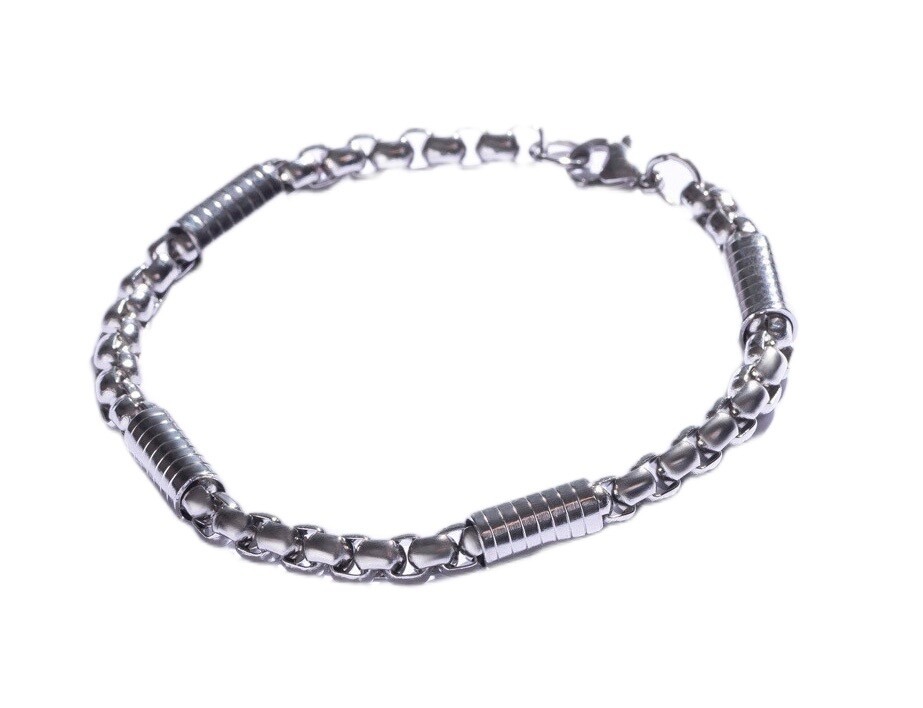 Marc Malone Pánský ocelový náramek MCGB5062S 19 cm