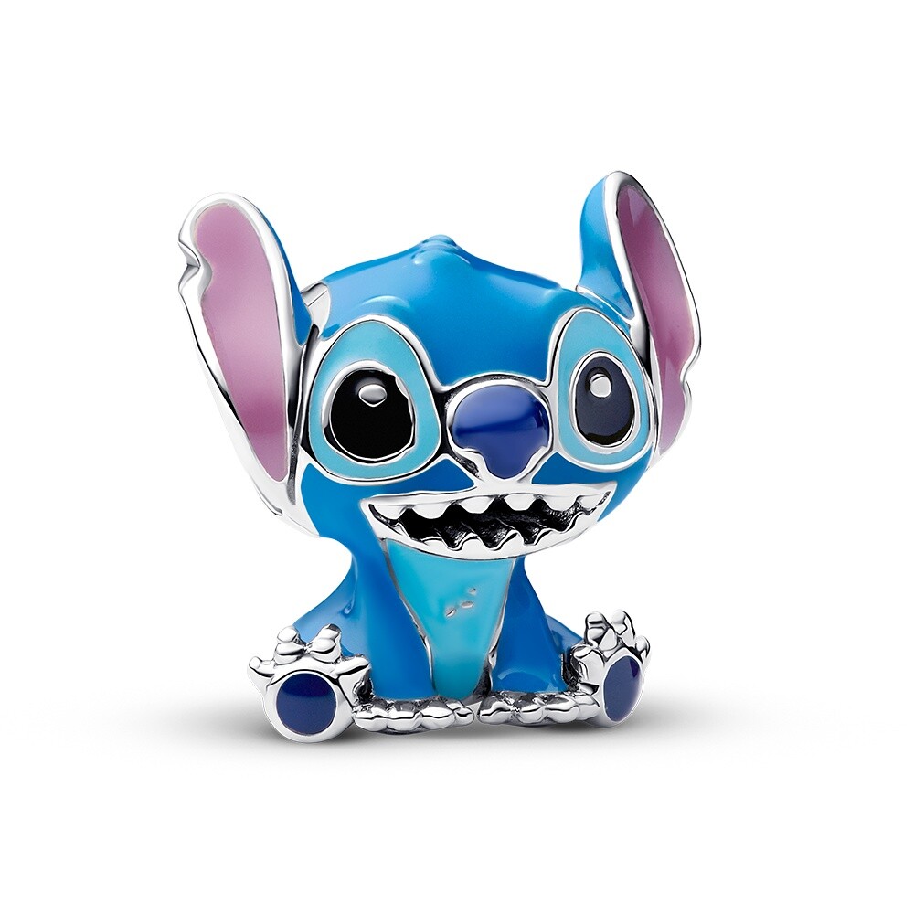 Pandora Roztomilý stříbrný korálek Disney Stitch 793815C01