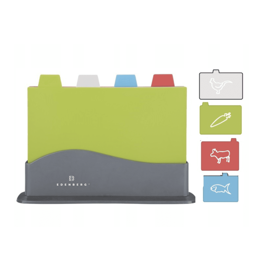 Sada krájecích prkének s držákem - Edenberg