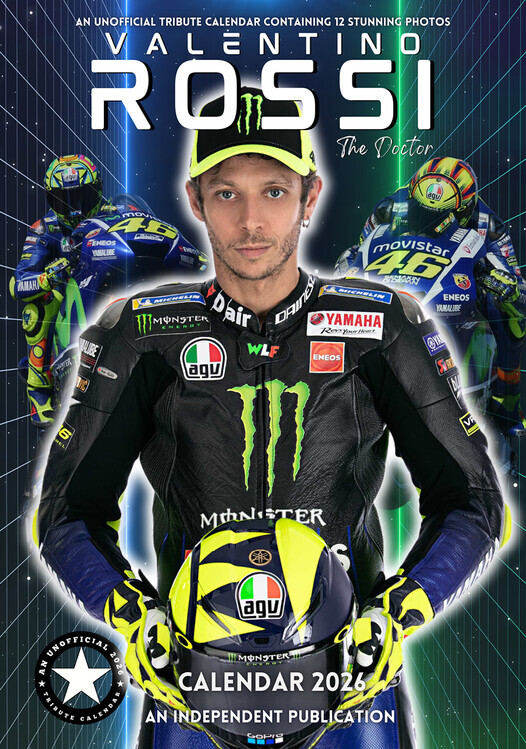 CALLDREAMS Kalendář 2026 Valentino Rossi, A3