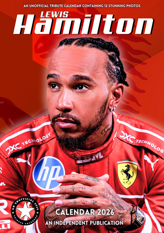CALLDREAMS Kalendář 2026 Lewis Hamilton, A3