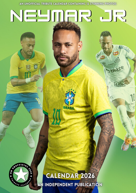 CALLDREAMS Kalendář 2026 Neymar, A3