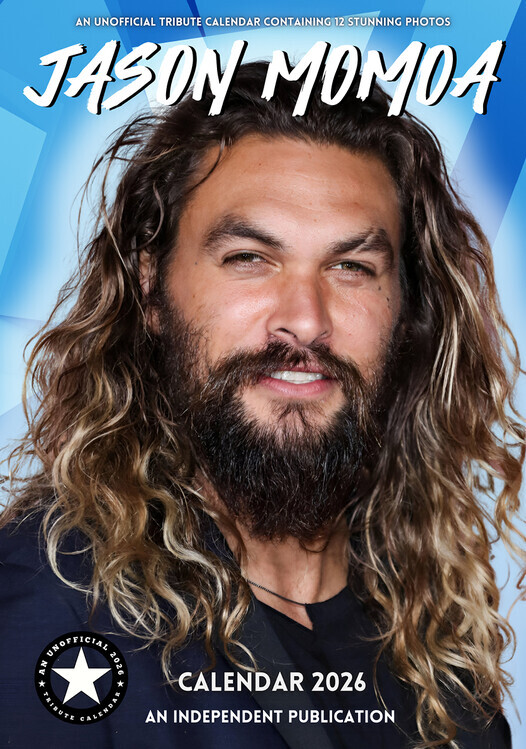CALLDREAMS Kalendář 2026 Jason Momoa, A3