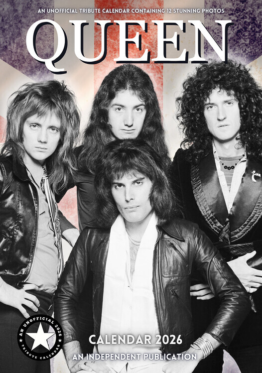 CALLDREAMS Kalendář 2026 Queen, A3