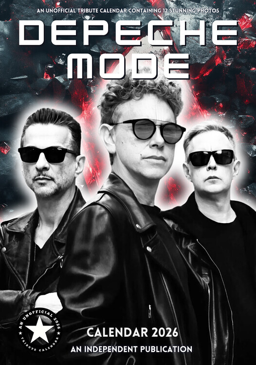 CALLDREAMS Kalendář 2026 Depeche Mode, A3