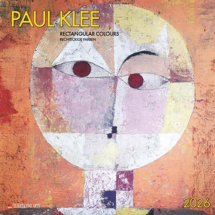 TUSHITA Kalendář 2026 Paul Klee - Rectangular Colours, 30 x 30 cm