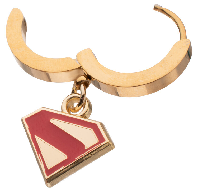 GRUPO ERIK Náušnice Náušnice Superman - Huggie Shield