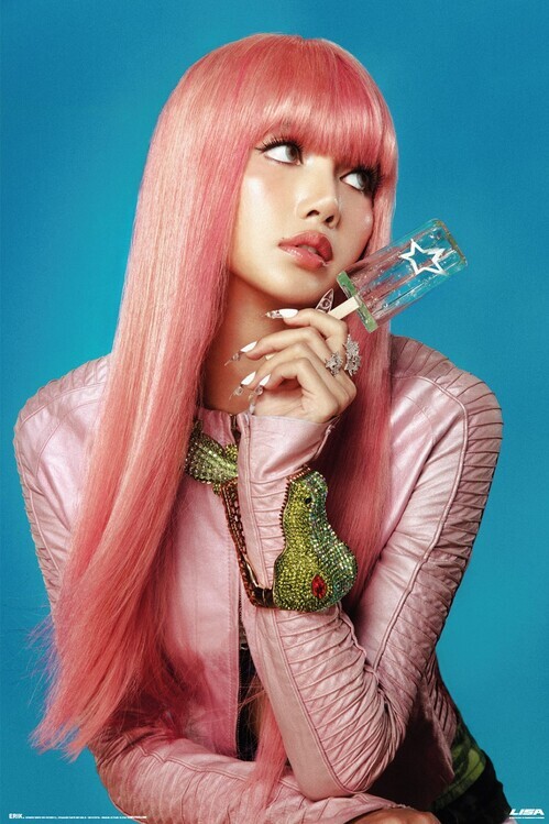 GRUPO ERIK Plakát, Obraz - Lisa - With Lolipop, 61 × 91.5 cm