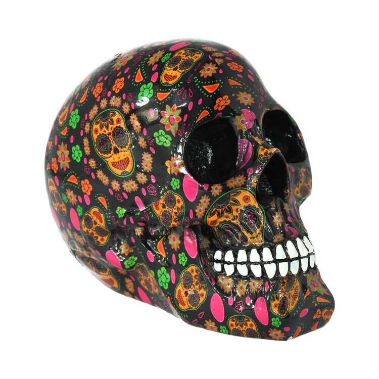 NEMESIS NOW Figurka Skull - Day of the Dead - Viva!, 19 cm