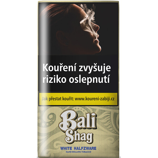 Tabák cigaretový Bali Shag White Halfzware 30g