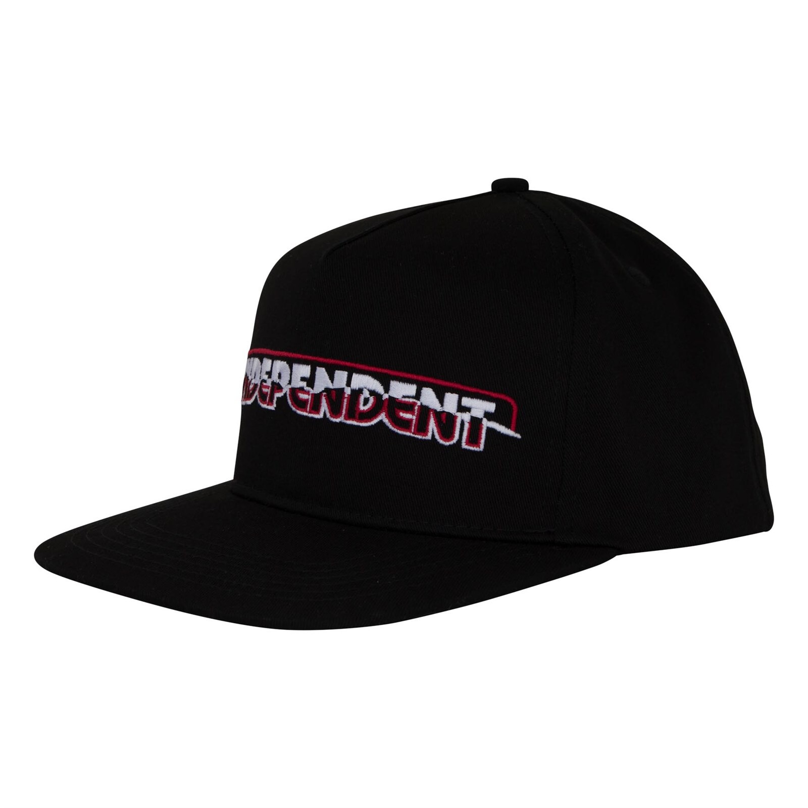 kšiltovka INDEPENDENT - Barhouse Ripped Snapback Structured Black (153561) velikost: OS