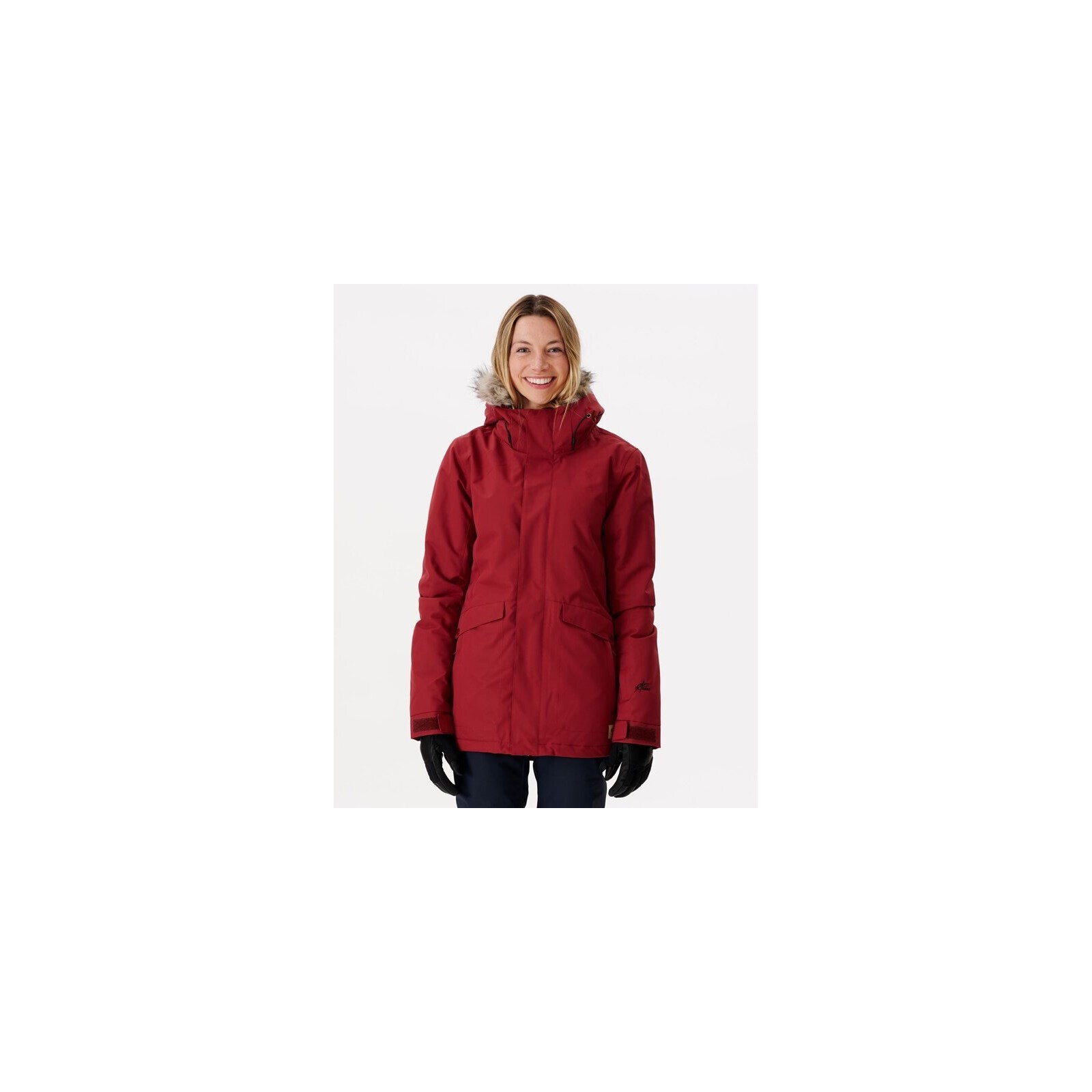 bunda RIP CURL - Rider Parker Jacket Dark Red (763)