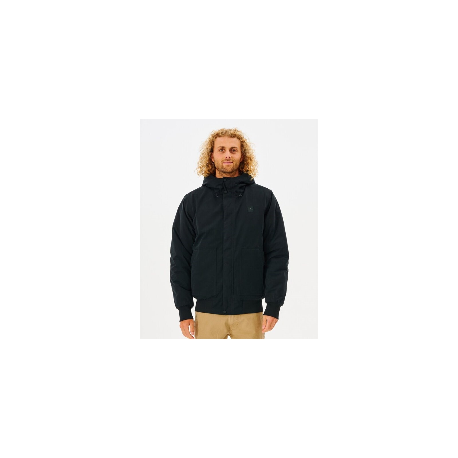 bunda RIP CURL - Anti Series One Shot Jacket Black (90) velikost: XL