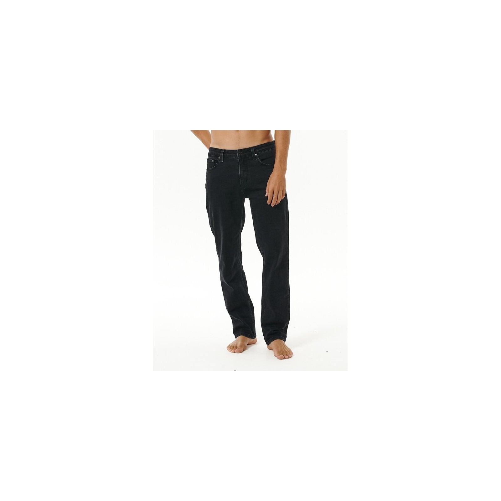 kalhoty RIP CURL - Classic Surf Denim Pant Washed Black (8264) velikost: 31