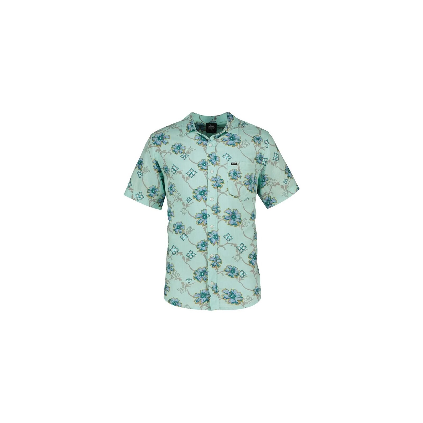 košile RIP CURL - Surf Revival S/S Shirt Light Aqua (8089) velikost: M
