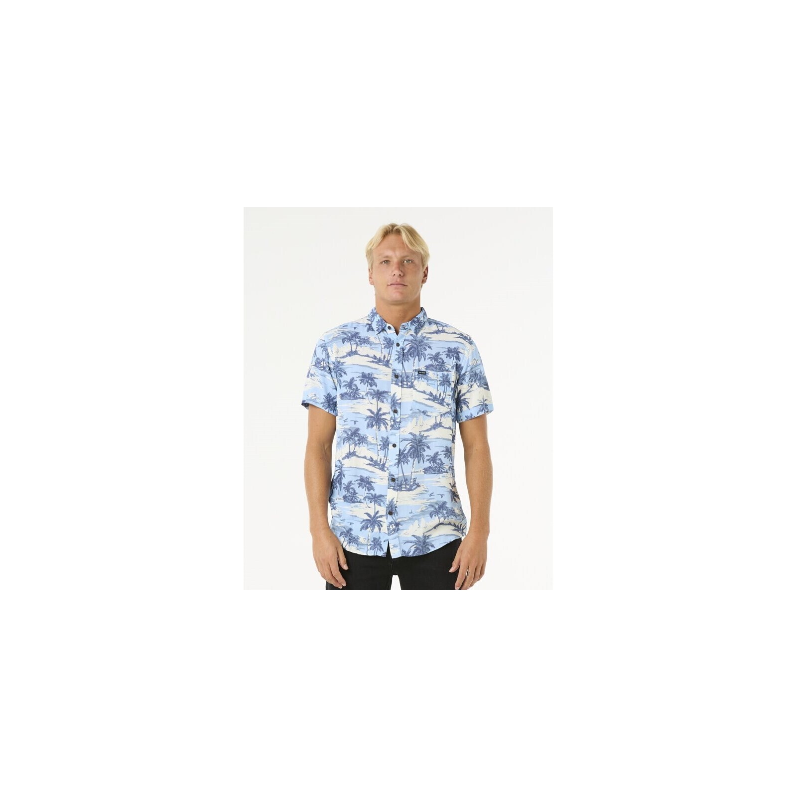 košile RIP CURL - Dreamer Barrel Killa S/S Shirt Sky Blue (79)