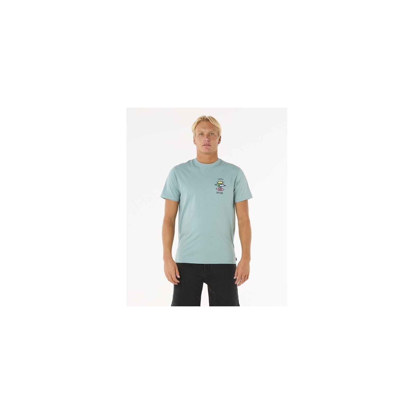 triko RIP CURL - Search Icon Tee Blue Lagoon (3038) velikost: M
