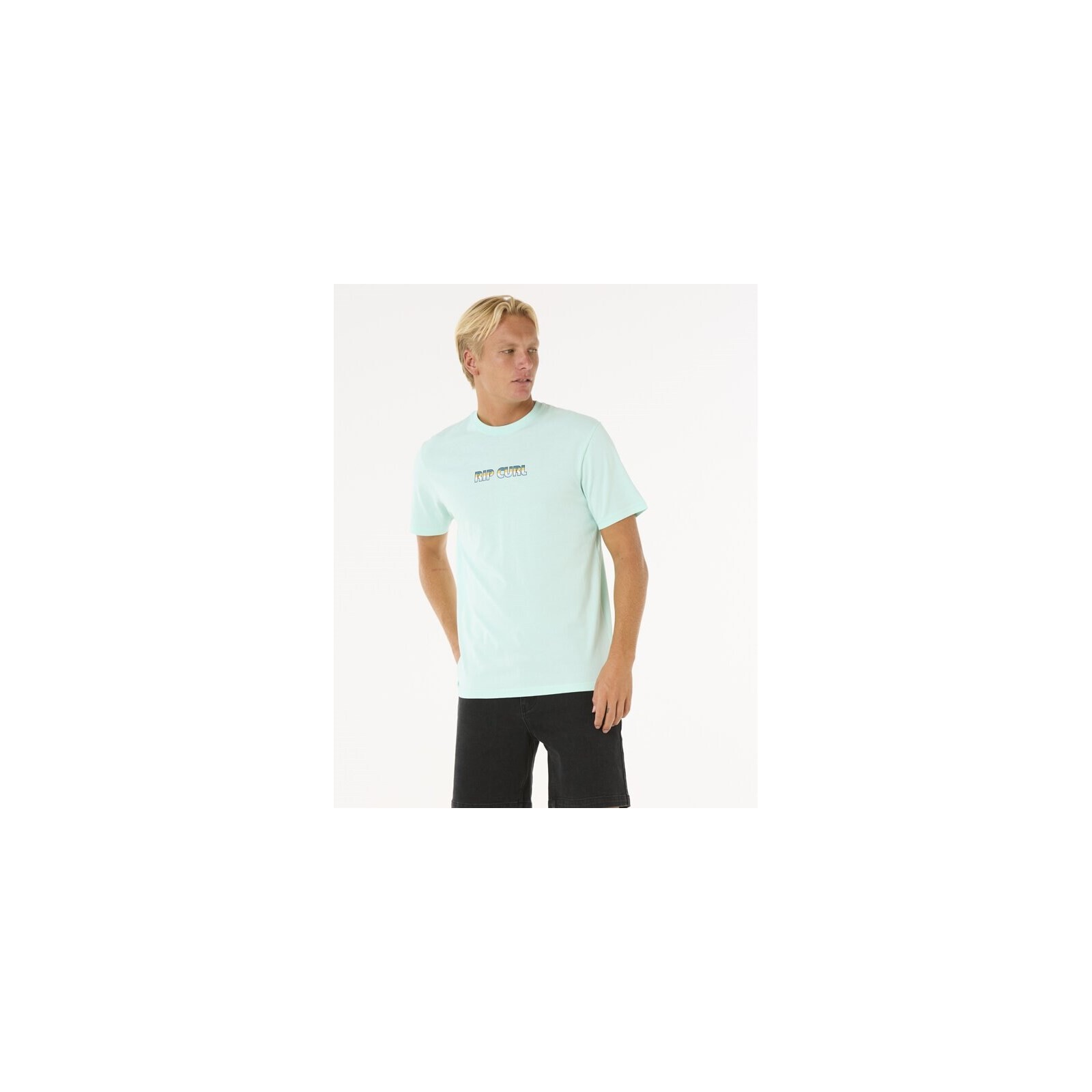 triko RIP CURL - Big Mumma Icon Tee Light Aqua (8089)