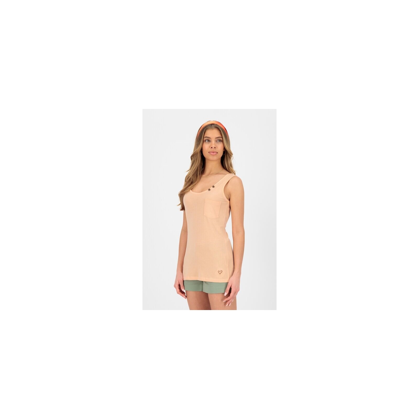 tílko ALIFE AND KICKIN - Jennyak A Mellow Peach Melange (2231) velikost: XL