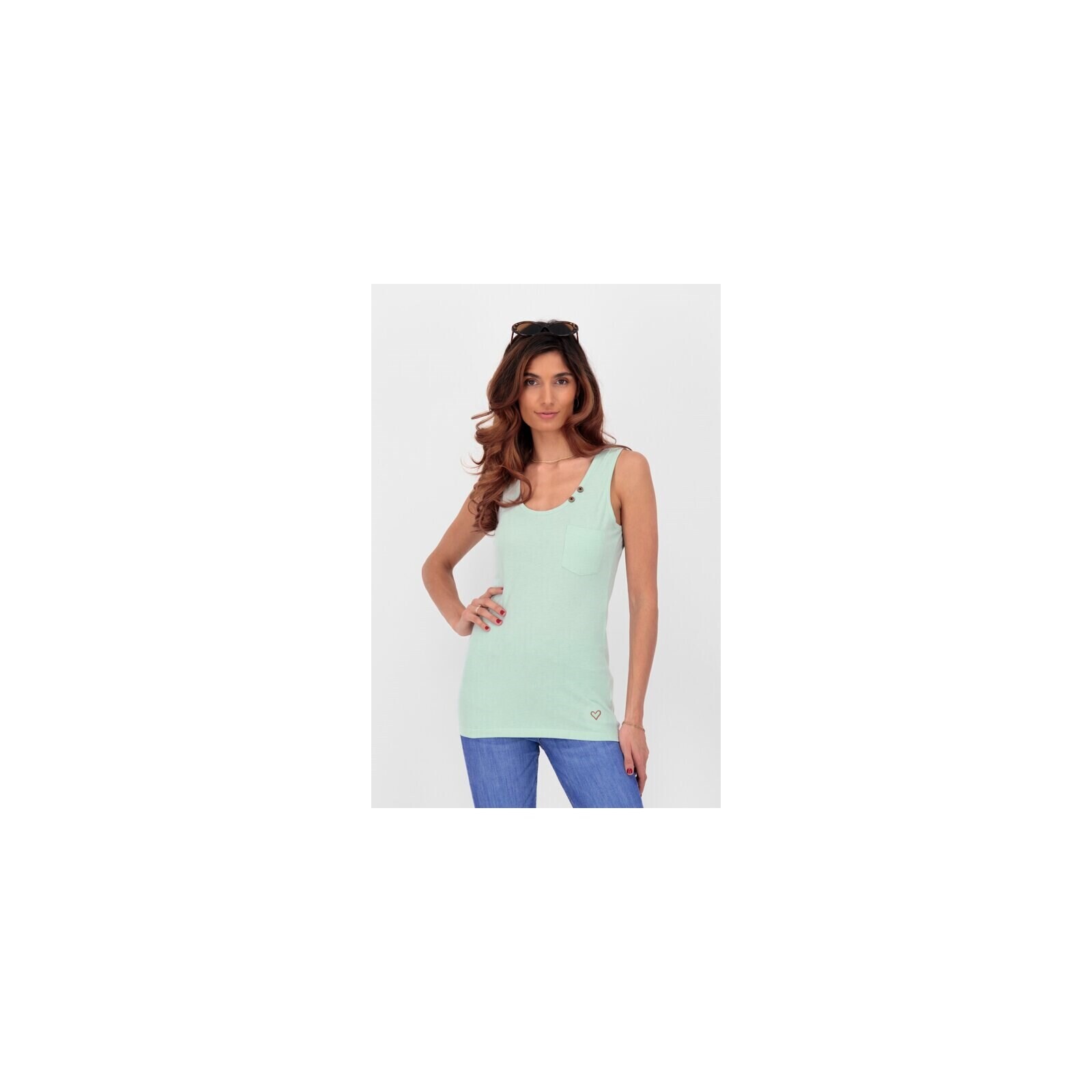 tílko ALIFE AND KICKIN - Jennyak A Fresh Mint Melange (5141) velikost: M