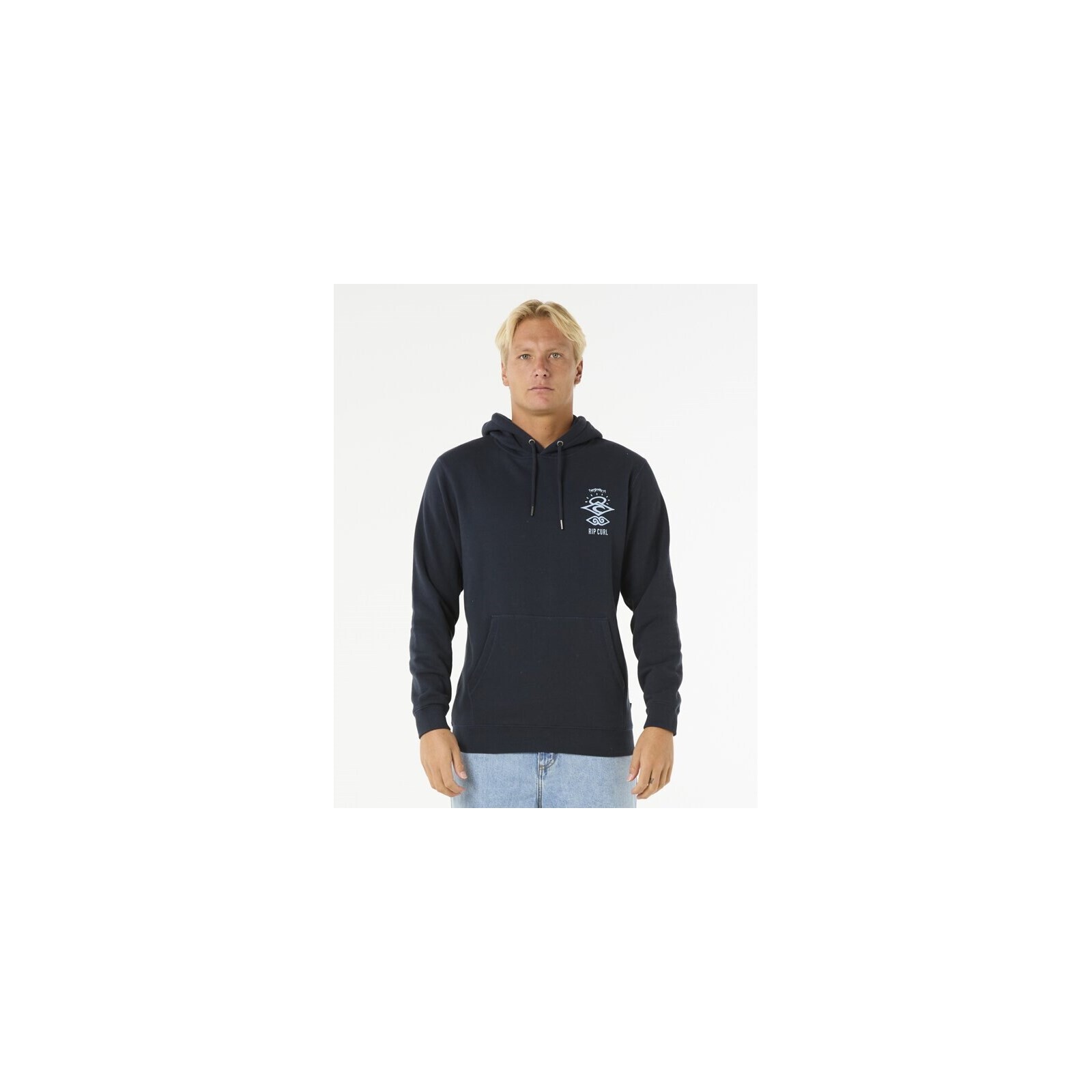 mikina RIP CURL - Search Icon Hood Navy/Grey (214) velikost: M