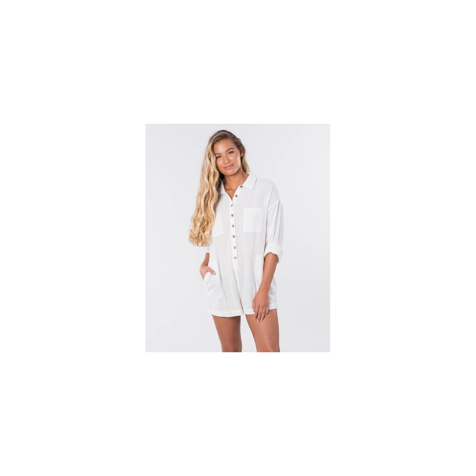 šaty RIP CURL - The Adrift Romper White (1000)