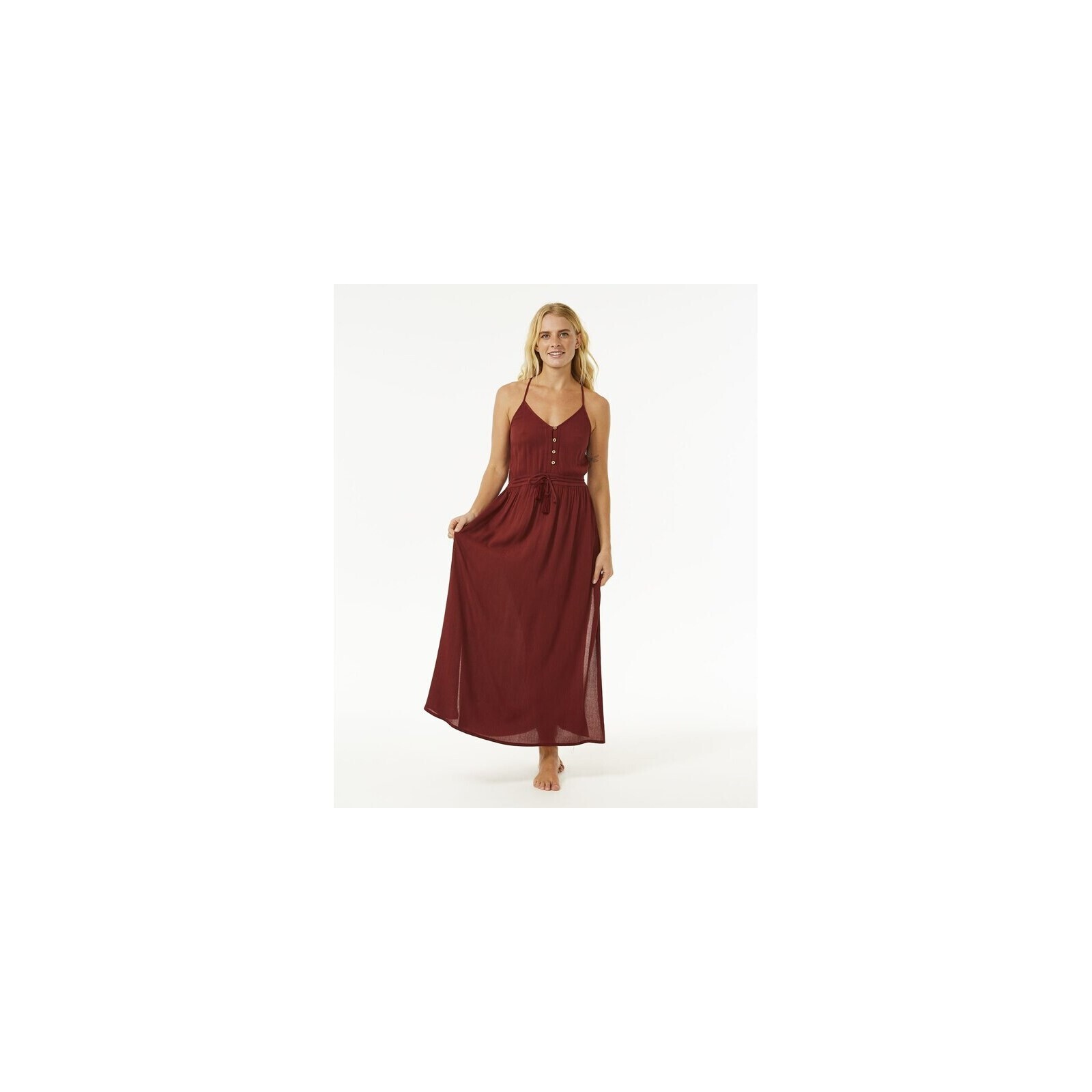 šaty RIP CURL - Classic Surf Maxi Dress Plum (48)