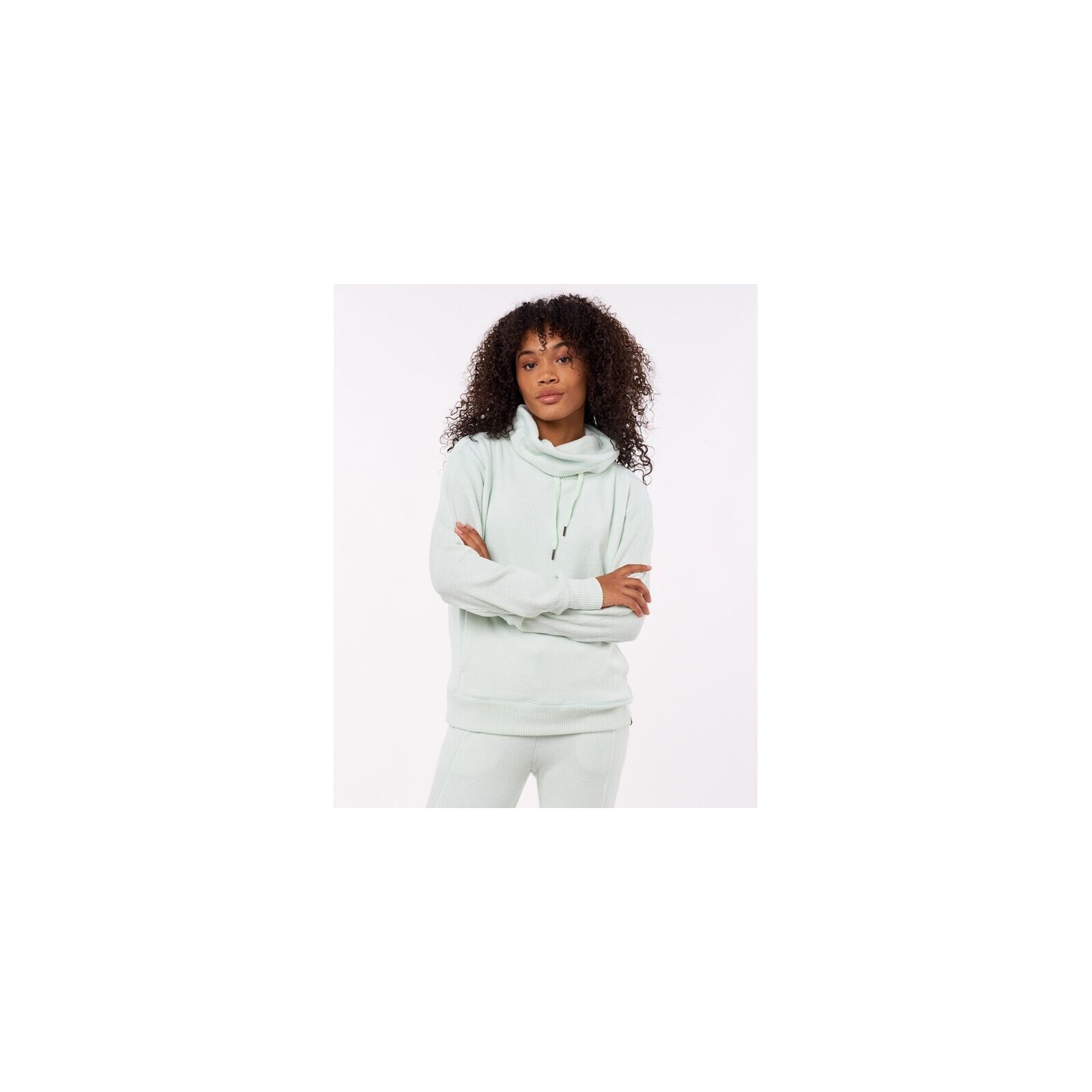 mikina RIP CURL - Cosy Ii Roll Neck Mint Marle (5318)