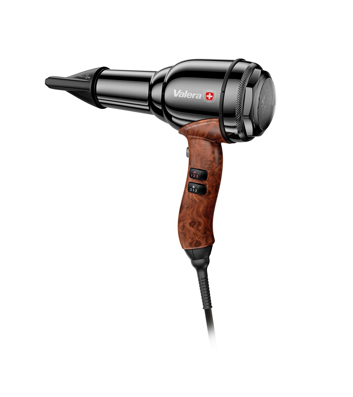 Valera Fén na vlasy Swiss Metal Master Digital Black Chrome