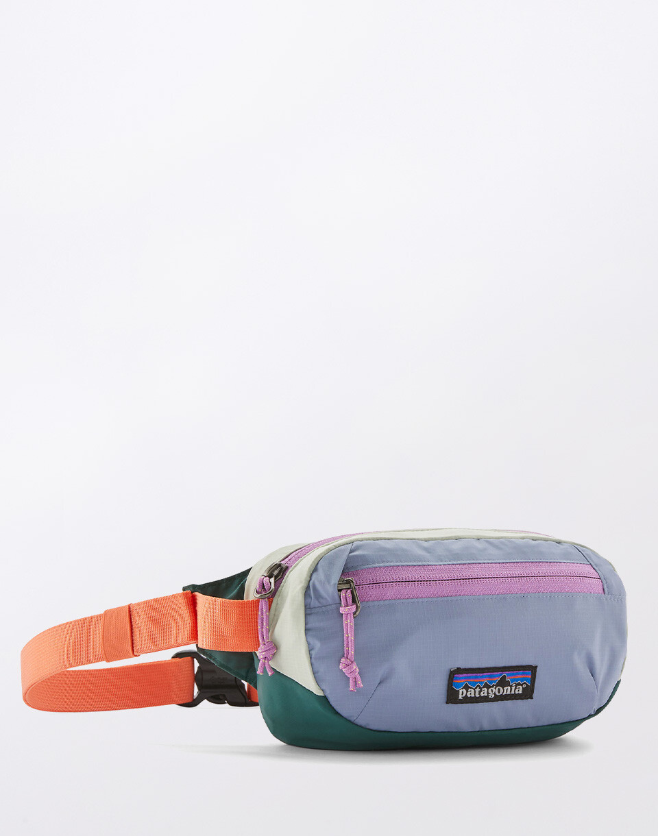 Patagonia Terravia Mini Hip Pack Patchwork: Barnacle Blue