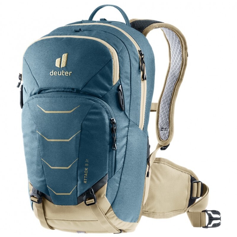 Deuter Dětský cyklistický batoh Deuter Attack 8 JR Atlantic