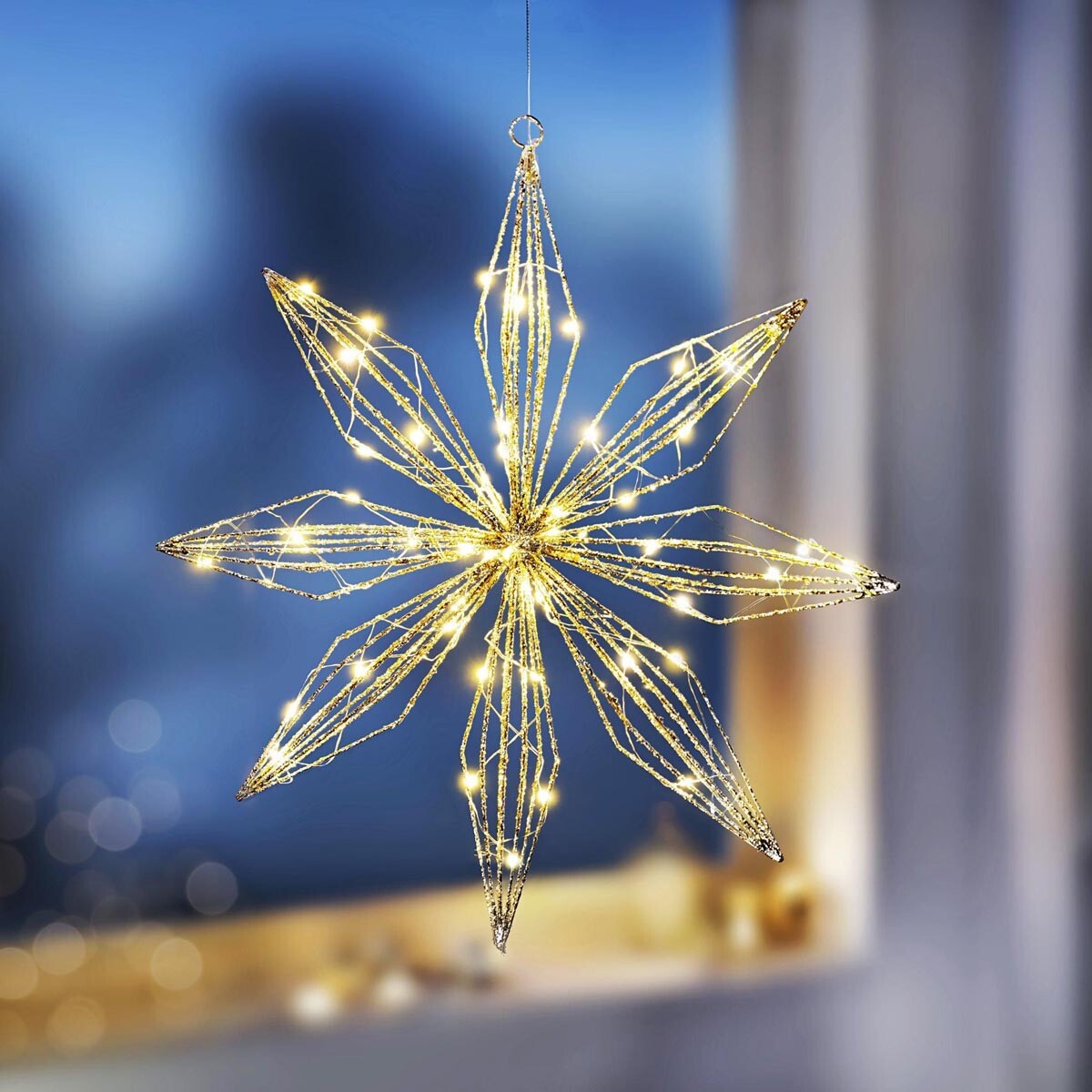 Weltbild LED závěsná dekorace Hvězda Shine