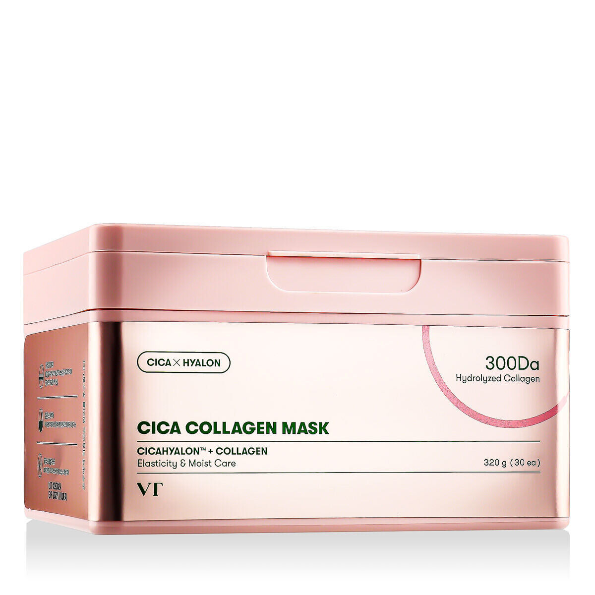 VT Cosmetics Cica Collagen Mask zpevňující kolagenová plátěná maska 30 ks unisex