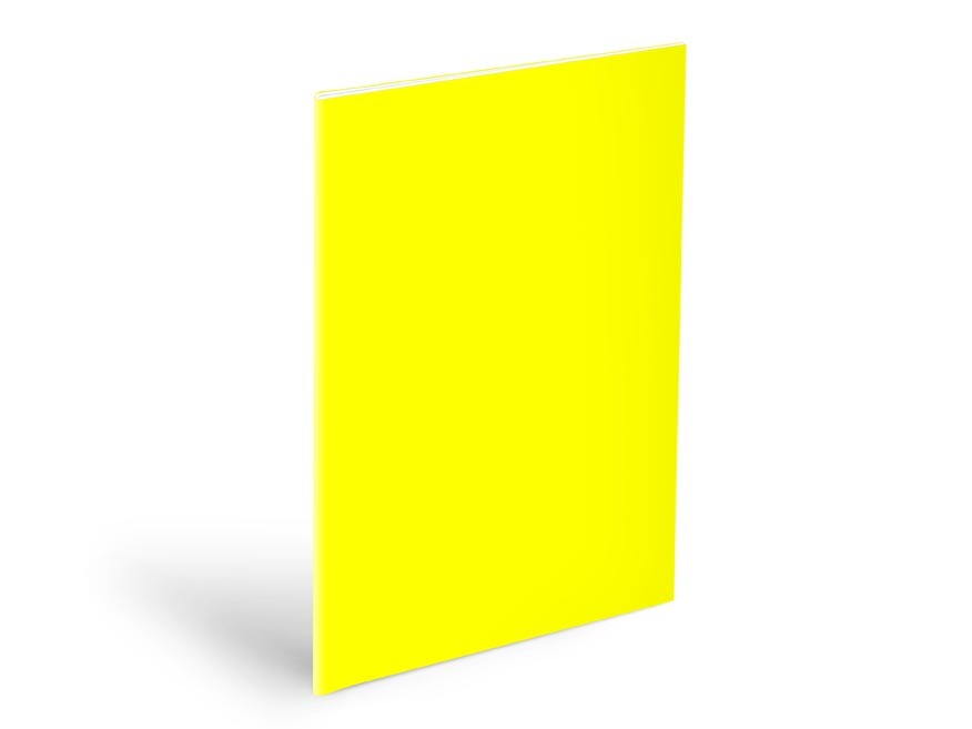 MFP 5371263 Obal na sešity A4 NEON yellow, 180mic