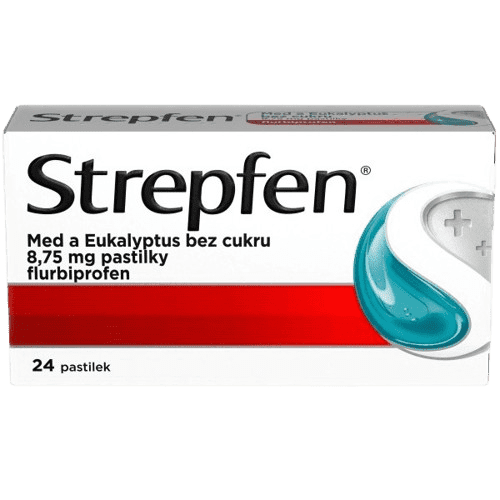 STREPFEN MED A EUKALYPTUS BEZ CUKRU 8,75MG pastilka 24