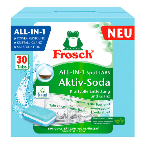 Frosch Activ-Soda All-in-1 tablety do myčky 30 ks