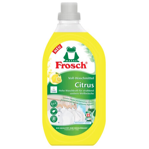 Frosch Prací prostředek na bílé prádlo Citrus 1500 ml