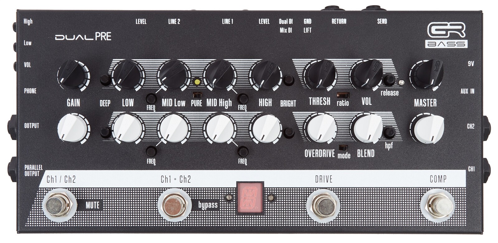 GR Bass DUAL PRE (použité)