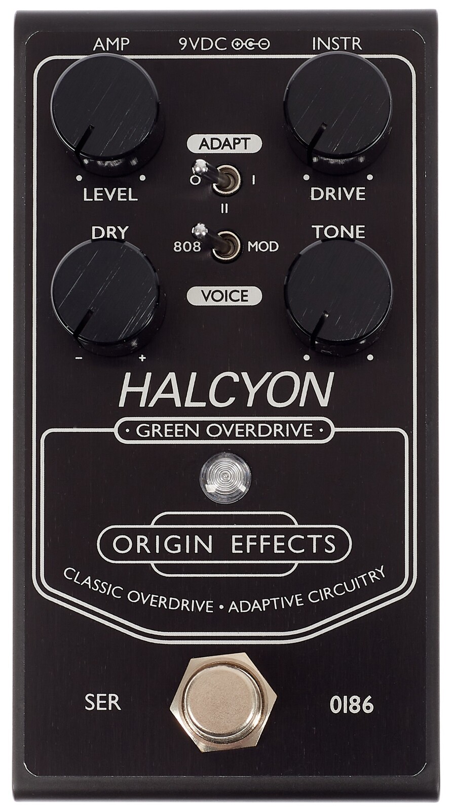 Origin Effects Halcyon Green Overdrive Black Edition     (použité)