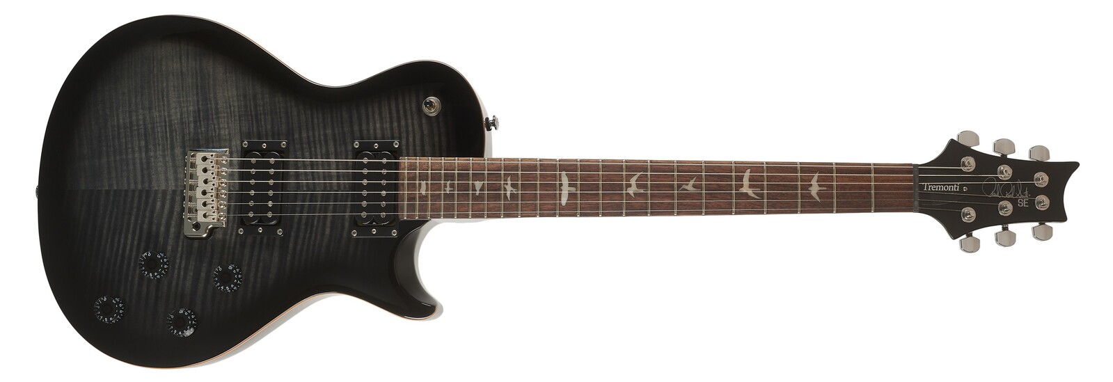 PRS SE Tremonti Violin Top Carve Charcoal Burst (použité)