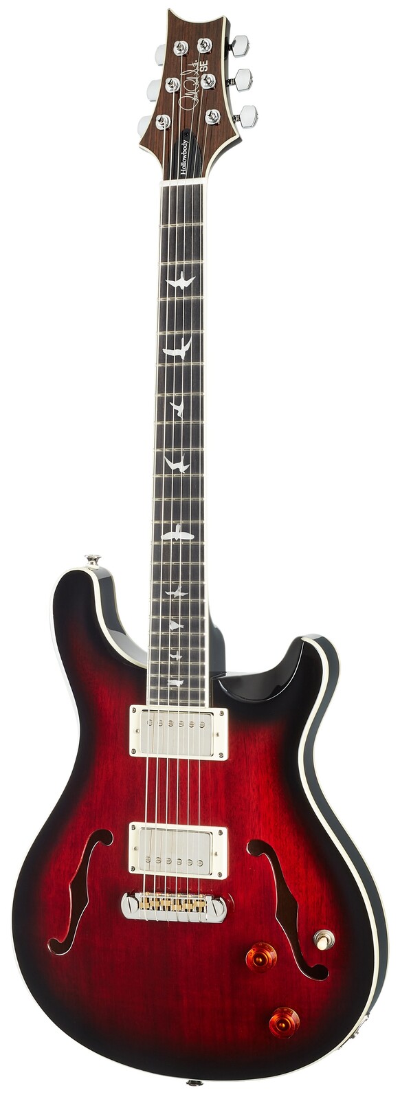 PRS SE Hollowbody Standard Fire Red Burst (použité)