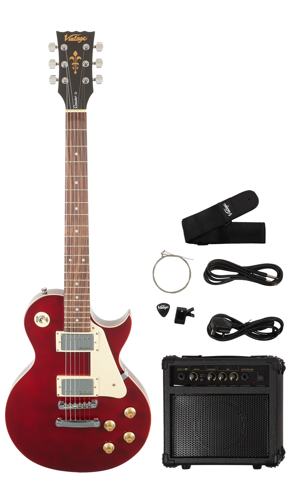 Vintage V10 Coaster Pack Wine Red (použité)