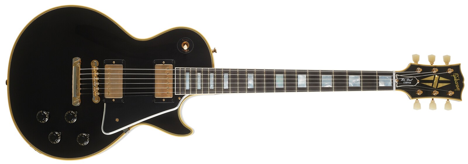 Gibson Custom Shop 1957 Les Paul Custom Reissue 2-Pickup VOS Ebony (po