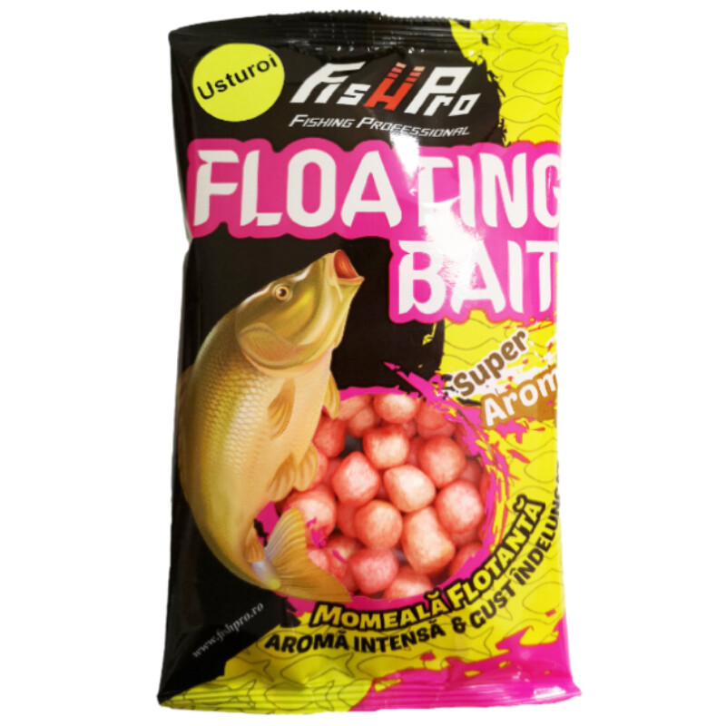 Fish Pro plovoucí nástraha Puffi Floating Bait česnek 6-10mm 15g-FPP610U