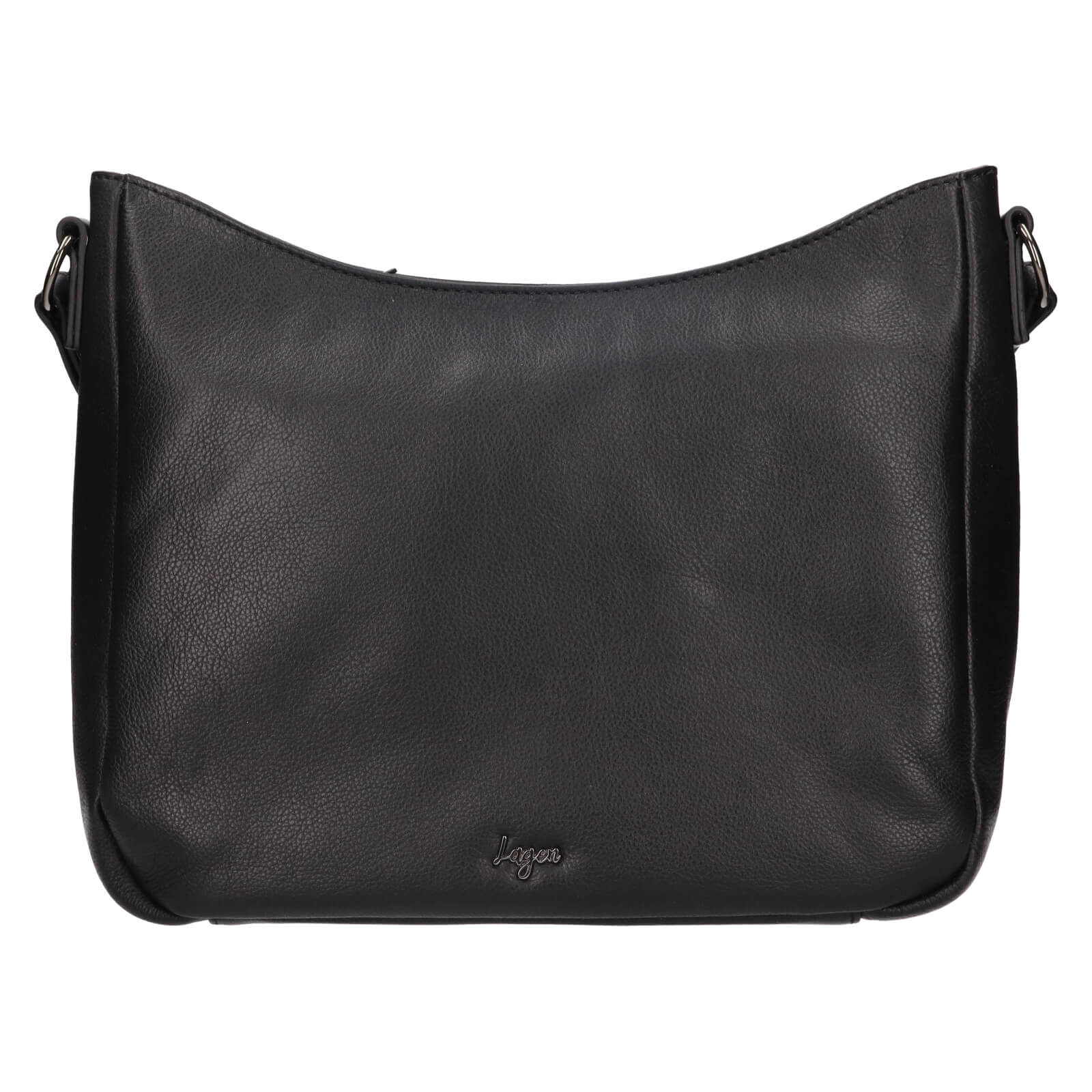Dámská kožená kabelka Lagen Jadranka - černá