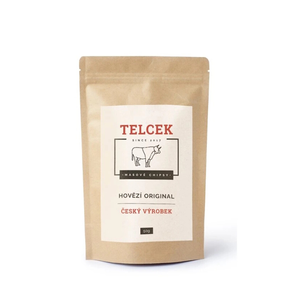 TELCEK Masové hovězí chipsy original 50 g